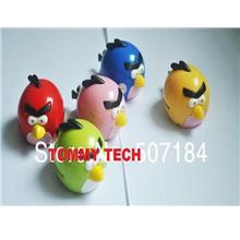 New style Clip crazy bird mini mp3 player support tf card slot