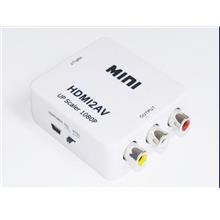 HDMI to AV Converter Adapter Video Audio AV 1080P
