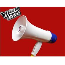 Megaphone speaker rechargeable lithium battery can record repeat voice