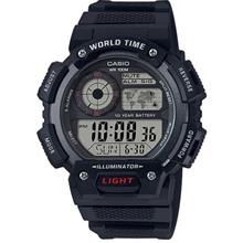 Original Casio AE-1400WH-9A Digital Sport Watch, World Time, Waterproof