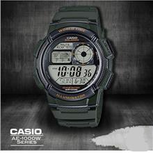 CASIO AE-1000W-3AV / AE-1000W WORLD TIME WATCH 100% ORIGINAL w 1 YEAR WARRANTY