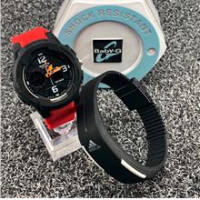 Casio Baby G jam tangan perempuan Free Gift Jam Bengel