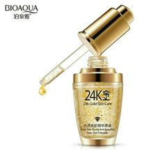 Readystock BIOAQUA 24k Gold Essence Dope Moist Light Skin Care Anti-Wrinkle 30