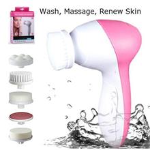 Pobling 5 In 1 Face Wash Massage Renew Skin Facial Cleanser