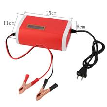 FAST CHARGE 12V 6A Portable Car Motorcycle Lead Acid Battery Charger LCD Displ