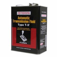100% ORIGINAL Toyota AUTO TRANSMISSION FLUID (ATF) Type T-IV Gear Oil 4L
