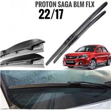 Proton Saga Blm Flx Silicon Mugen Wiper Three Section Fully Press 22/17 1 Set 