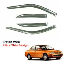 Air Press Window Door Visor Ultra Thin Slim Design For Proton Wira (4PCS/SET)