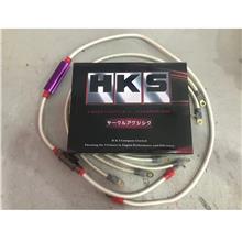 HKS Grounding Nano Cable Alternator Cable (WHITE) Fuel Saver &amp; HP Improve