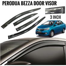 Perodua Bezza Door Visor Air Press 3 Inch