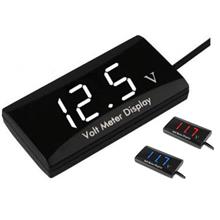 12V Digital LED Display Voltmeter Voltage Gauge Panel Meter For Car Motorcycle