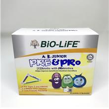 Bio-Life AB Junior A B Junior Pre &amp; Probiotics 50'S