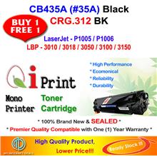 Qi HP CB435A 35A P1005 P1006 CRG 312 Toner Compatible * BUY-1-FREE-1 *