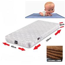 Aussie Sleep Full Coconut Fibre Baby Mattress