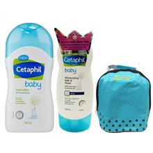 Cetaphil Baby Moisturizing Bath &amp; Wash (230ml) + Daily Lotion (400ml)