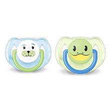 Philips AVENT Animal Soothers 6-18 Months Twin Pack Boy