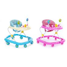 Extra Safety 8 Wheels 3 Height Level Traditional Baby Walker With Music Toys T