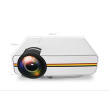 YG400 Mini Portable HD LED Projector Home Theater Cinema USB Multimedia Player