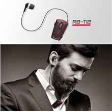 Remax RB-T12 CSR Bluetooth v4.0 Clip On Retractable Bluetooth Wireless Headset