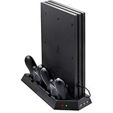 PS4 Pro Charging Stand + Cooling Fan (2 In 1)