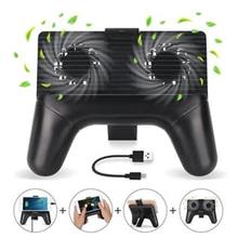 Phone Radiator Phone Cooling Fan Holder Stand Game Controller 3 In 1