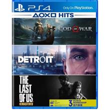 PS4 God Of War + Detroit Become Human + The Last Of Us(R3)(English/Chinese)