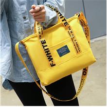 Korean Design Shopping Premium Canvas Fashion Sling Bag Handbag Tote Bag