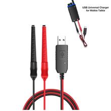 USB 3.7V/7.4V Universal Walkie Talkie Battery Clip Charger