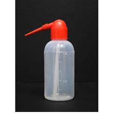 Plastic Wash Bottle (250ml - 1000ml) Red Cap Swan Neck