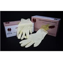 Latex Glove Disposable 100PCS (XS - XL) Powder Free