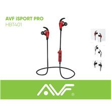AVF HBT401 iSPORT-PRO BLUETOOTH WIRELESS EARPHONE EARBUD HANDSFREE WITH MIC &