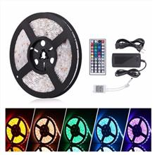 5 Meter Flexible 5050 RGB LED Strip Waterproof SET With 12V 5A 60Watts Adapter