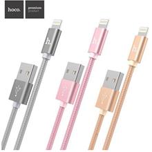 HOCO ORIGINAL X2 LIGHTNING USB Charging Cable Nylon Knitted Interface For Appl