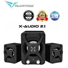 Alcatroz X-Audio 2.1 USB Power Speaker 11 WATT