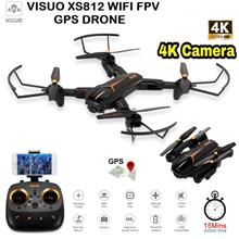 Visuo XS812G 4K Ultra HD Camera WIFI FPV GPS Drones HD camera Gesture Shooting