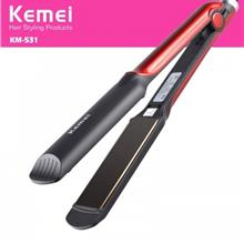 Kemei Km531 Professional Ceramic Hair Straightener For Wet And Dry Hair