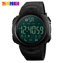 SKMEI 1301 Men Digital Smart Watch Calorie Pedometer Remote Camera 50M Black