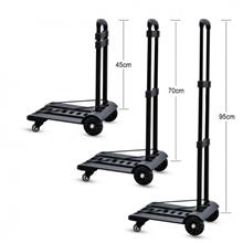 Multifunctional Fordable All Way Wheel Trolley Shopping Cart Travel Lu