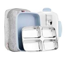 304 Stainless Steel Lunch Boxes With Compartments Microwave Bento Lunch Box