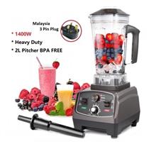 Professional 1400W Heavy Duty Juicer Commercial Blender 2L BPA FREE
