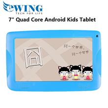 Ewing 7 &quot; 8GB Quad Core Dual Camera Wifi Android4.4 Kids Tablet W/ Cover 