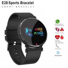 E28 Heart Rate Blood Pressure Monitor Color Screen Activity Tracker Smart Watc