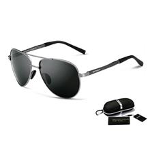 VEITHDIA Men Sunglasses Polarized UV400 for Travel, Driving, Fashion Aviator A