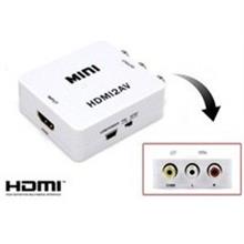 Mini HDMI 1080p to AV 3RCA CVBS Audio Video Composite Converter Adapter for HD