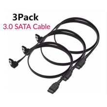 3pcs 3.0 Sata Cable Speed Up to Max 6Gbps 3.5 Hard Disk / 2.5 SSD HDD Hard Dis