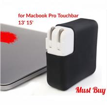 Macbook Pro Touchbar Adapter Cover Charger Protective Case Soft Silicone Prote