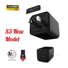 S3 FHD1080P Spy Camera USB Wall Charger Mini US/EU Plug AC Adapter Nanny Camco