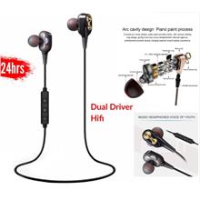 Hifi Dual Driver Wireless Bluetooth Earbuds Speaker Sport HIFI Earphones Bass
