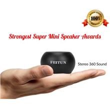 FEITUN FN0006 Mini Portable Wireless Stereo 360 Sound Bluetooth Speaker Strong