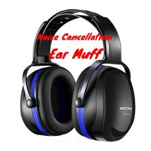 Mpow 044[Upgraded]Noise Reduction Cancelling Safety Ear Muff Fits Adult Kid +B